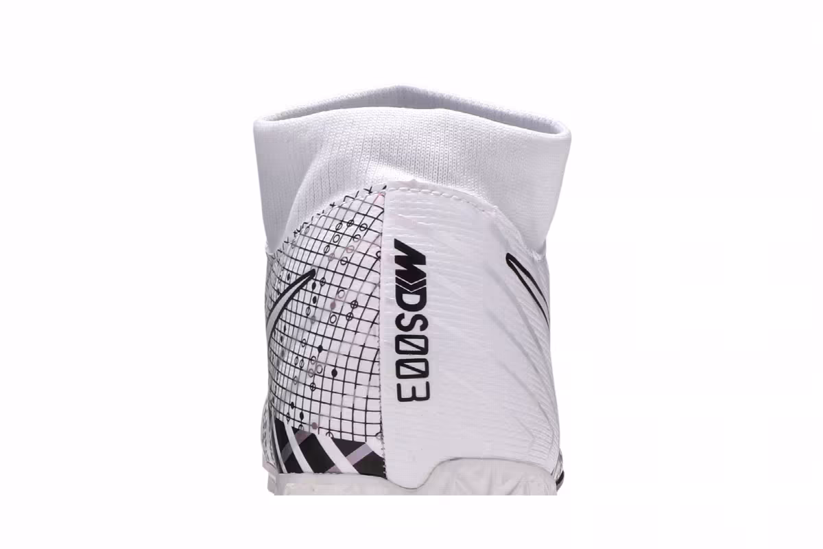 Nike Mercurial Superfly 7 Academy MDS TF Dream Speed - White Black, view 8