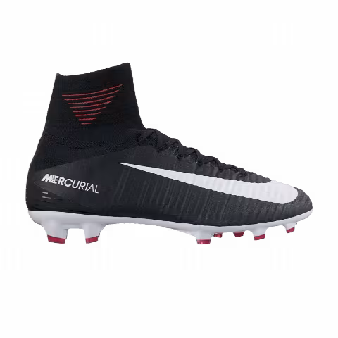 Nike Mercurial SuperFly 5 FG GS 'Black White'