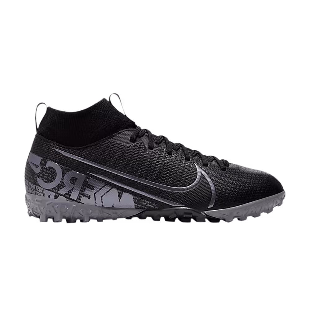 Nike Mercurial Superfly 7 Academy TF GS Black Grey