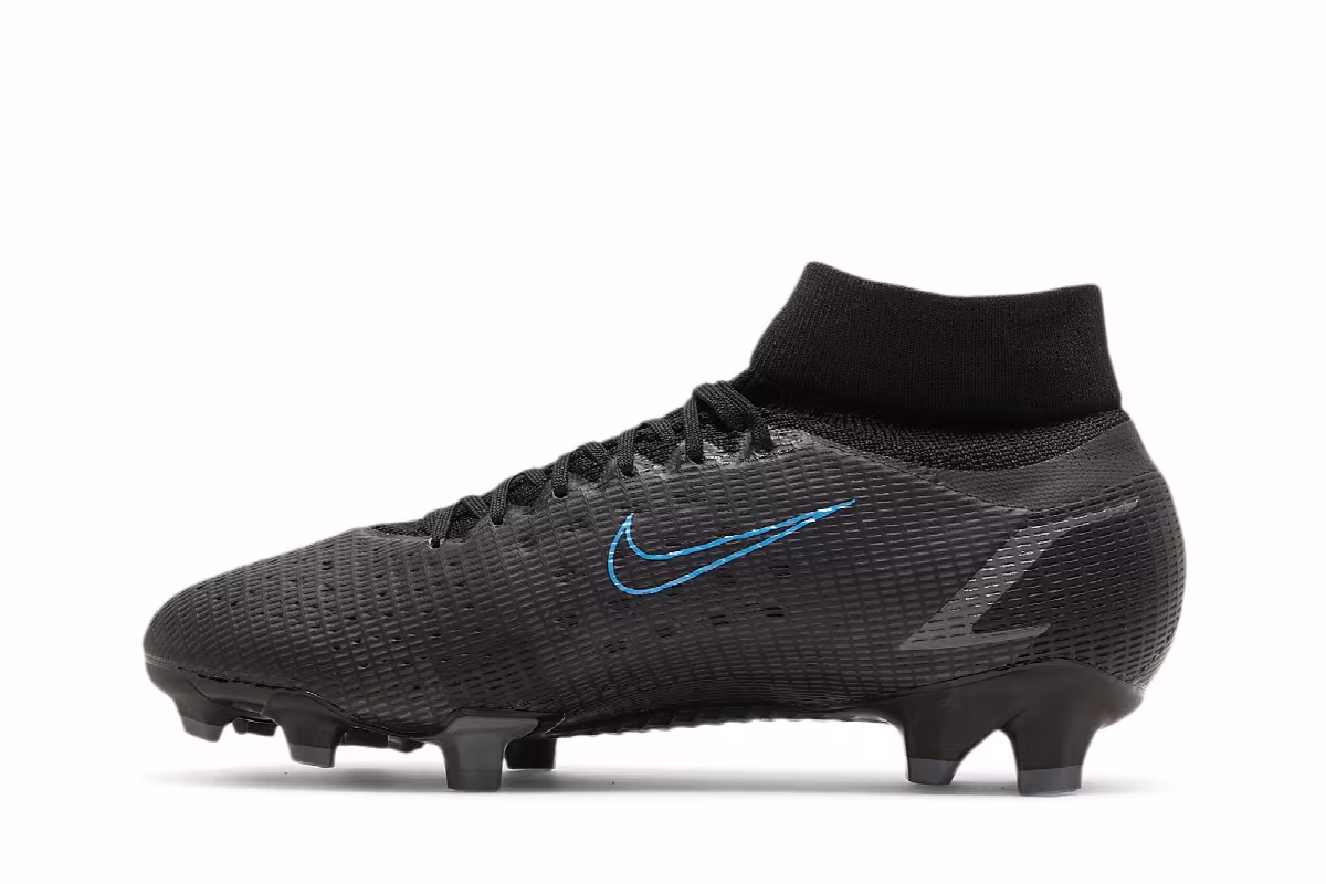Nike Mercurial Superfly 8 Pro FG Black Photo Blue, view 4