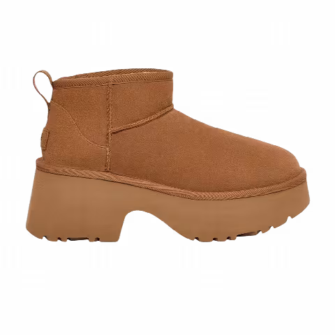 UGG Wmns Classic Ultra Mini New Heights Boot 'Chestnut'