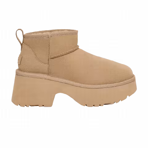 UGG Wmns Classic Ultra Mini New Heights Boot 'Mustard Seed'