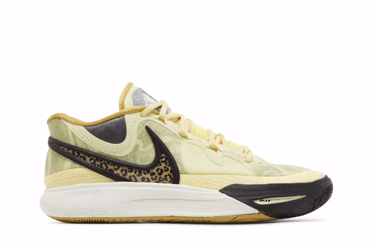 Nike Kyrie 8 Citron Tint Leopard, view 2