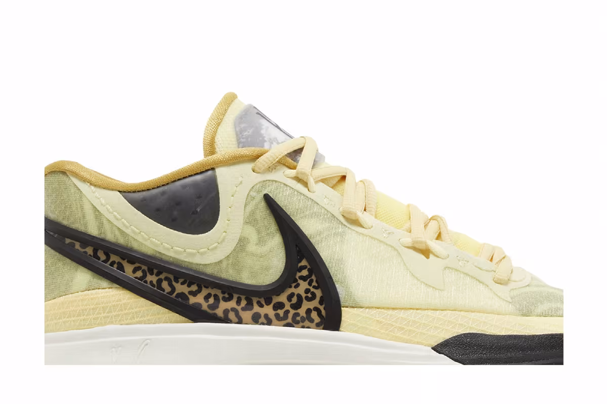 Nike Kyrie 8 Citron Tint Leopard, view 3