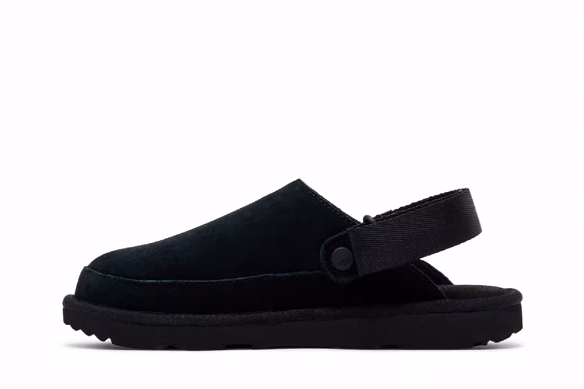 UGG Goldenstar Clog Kids Black, view 4