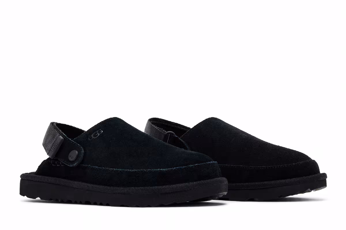 UGG Goldenstar Clog Kids Black, view 9