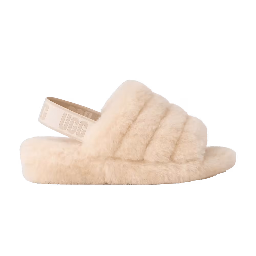 UGG Women's Fluff Yeah Slide Natural Sea Salt