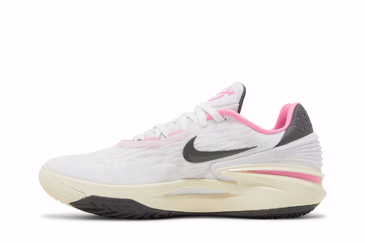 Nike Air Zoom GT Cut 2 White Grey Pink, view 4