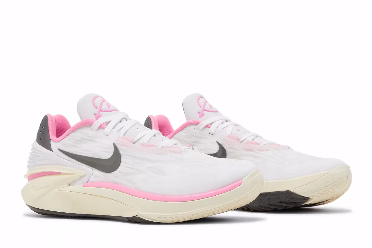 Nike Air Zoom GT Cut 2 White Grey Pink, view 9
