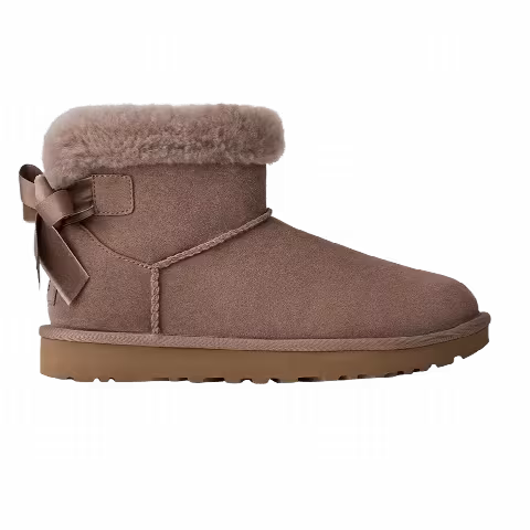 UGG Wmns Mini Bailey Mixed Bow 'Caribou'