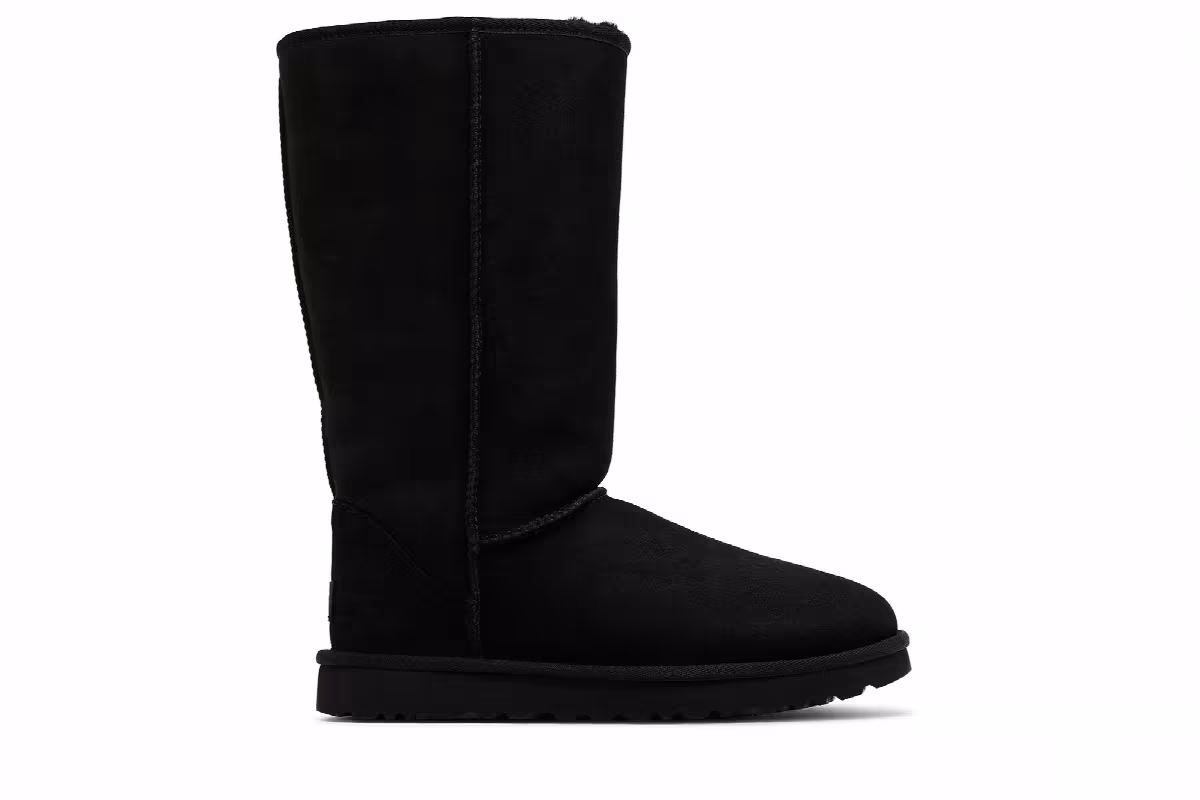 UGG Women's Classic Tall II Boot Black, view 2