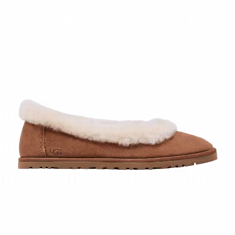 UGG Wmns Zora Ballet Flat 'Chestnut'