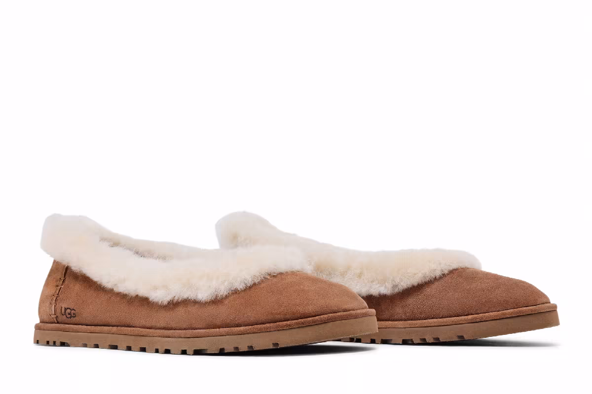 UGG Women's Zora Ballet Flat Chestnut, view 9