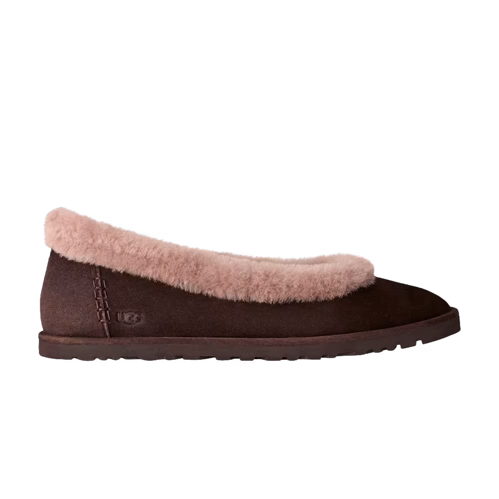 UGG Women's Zora Ballet Flat Dusted Cocoa