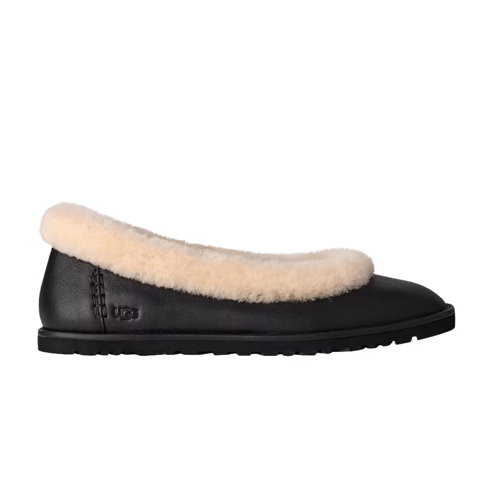 UGG Women's Zora Ballet Flat Black