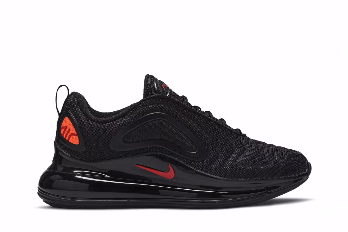 Nike Air Max 720 Black Crimson, view 2