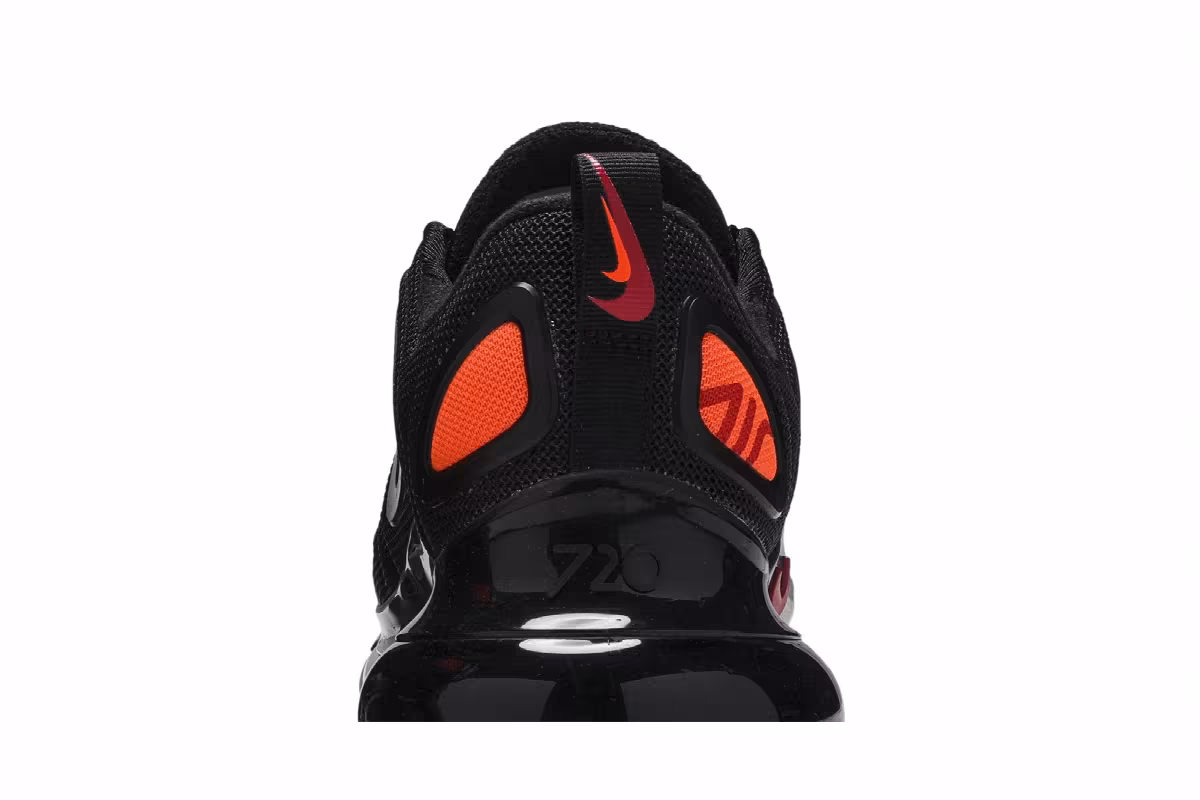 Nike Air Max 720 Black Crimson, view 8