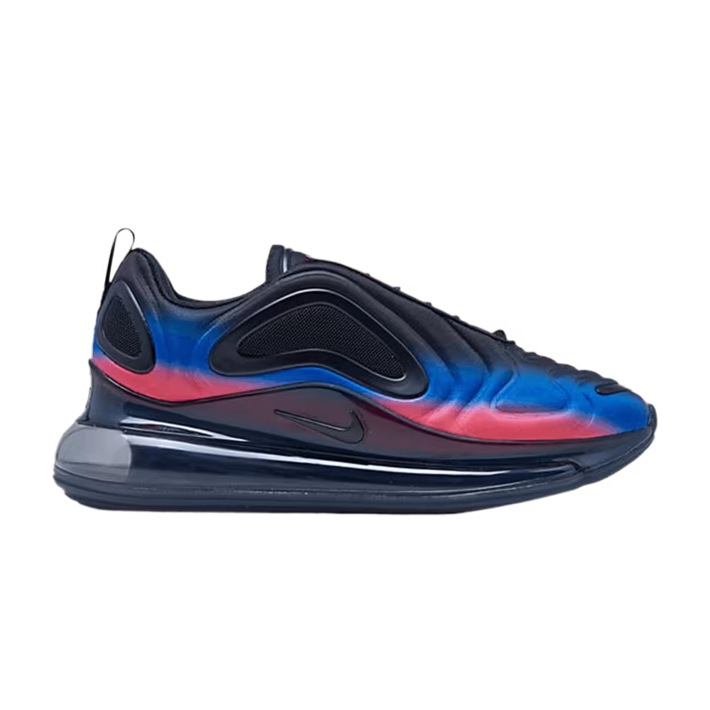 Nike Air Max 720 Black Racer Blue Crimson