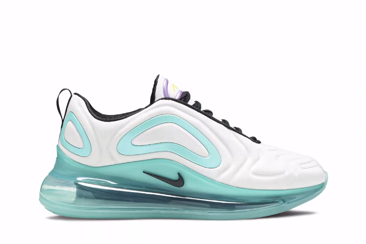 Nike Air Max 720 White Teal, view 2