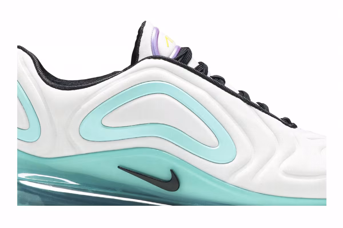 Nike Air Max 720 White Teal, view 3