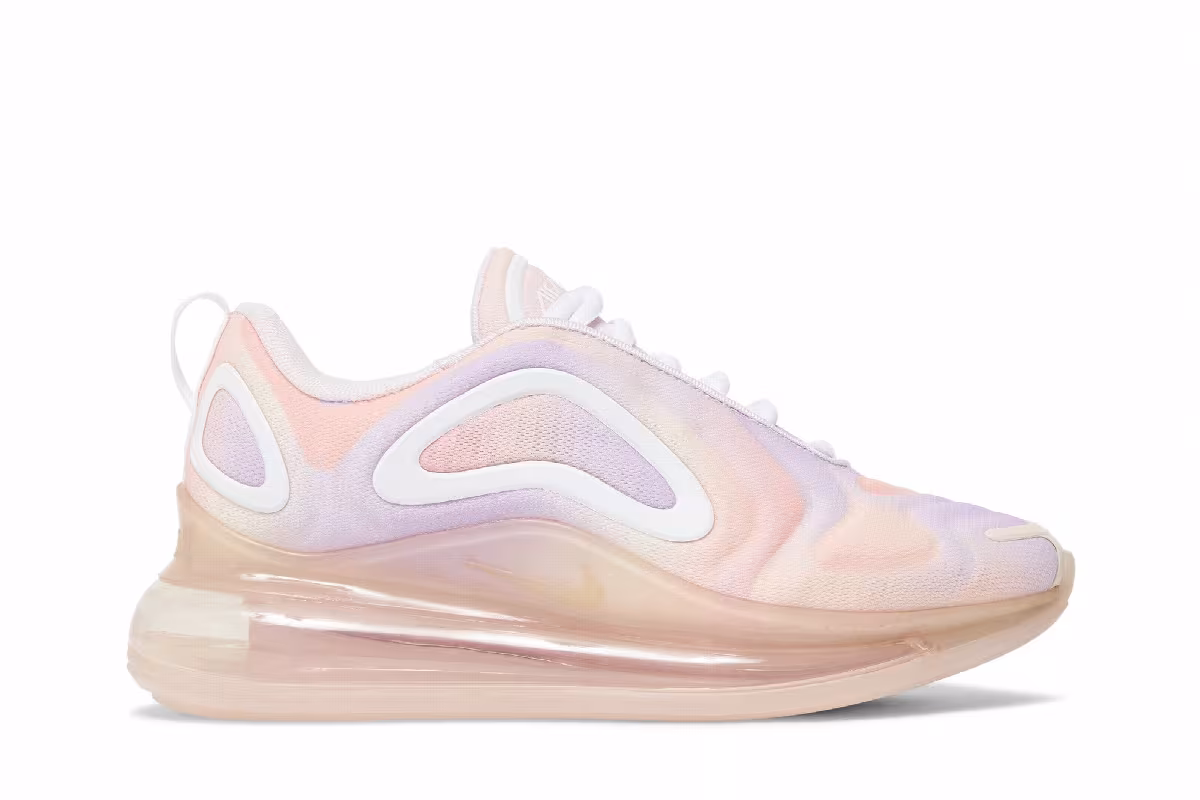 Nike Women's Air Max 720 Print Light Violet Guava Ice, view 2