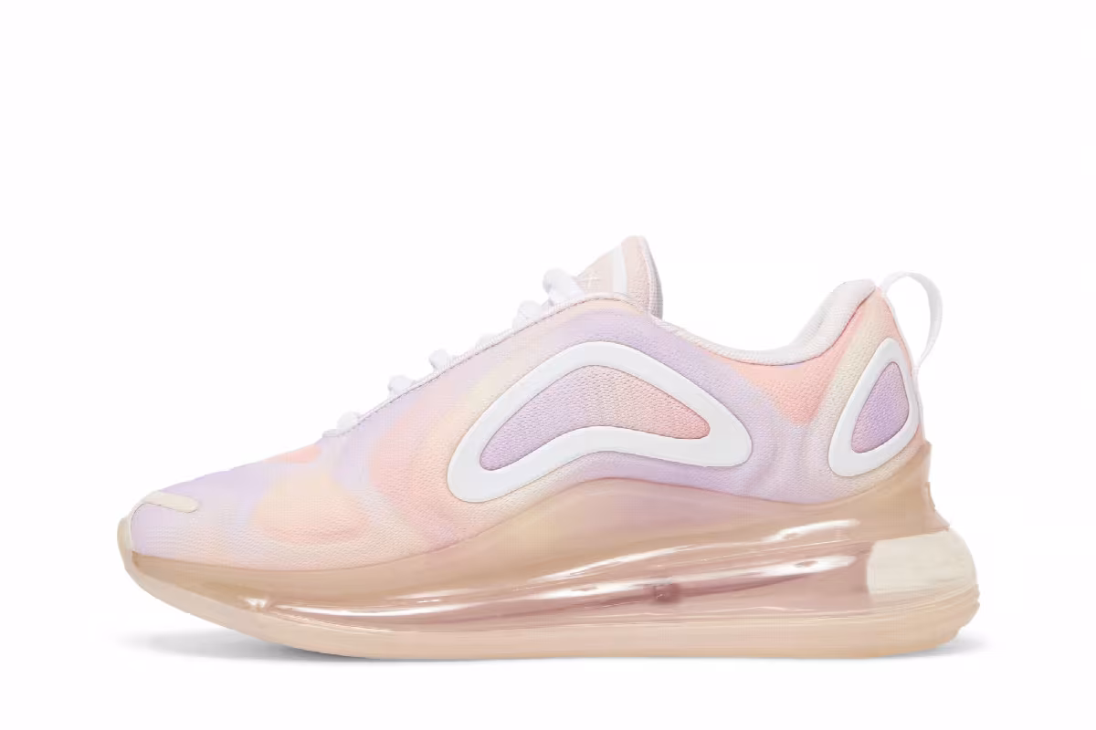 Nike Women's Air Max 720 Print Light Violet Guava Ice, view 4