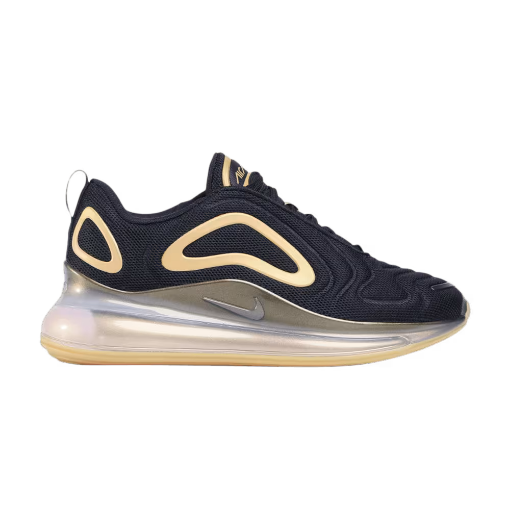 Nike Air Max 720 Black Metallic Gold
