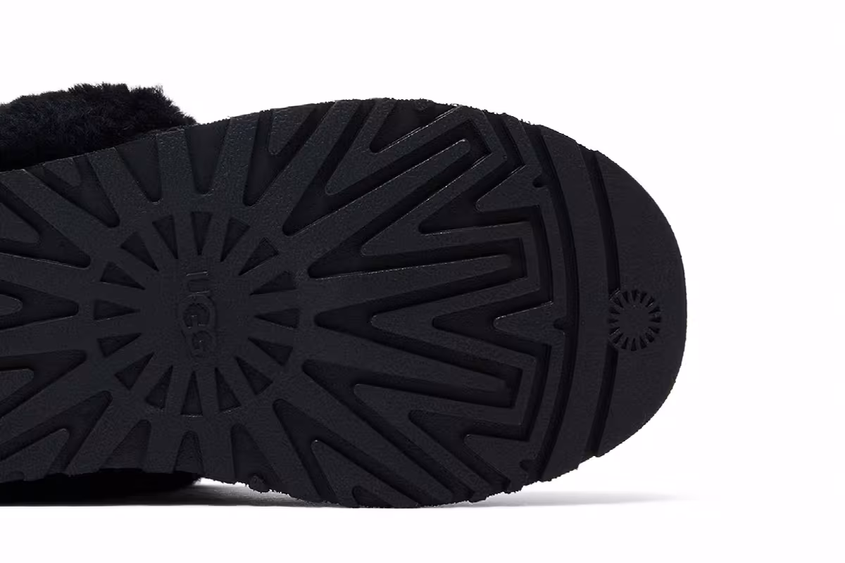 UGG Disquette Slipper Kids Black, view 6