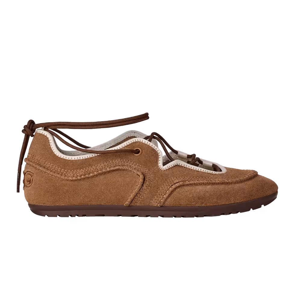 UGG Women's Quill Ballet Sneaker Chestnut