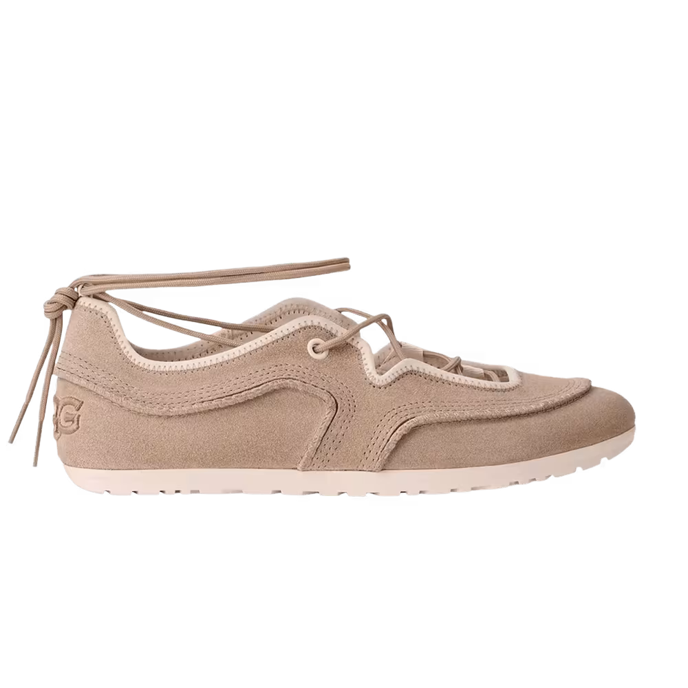 UGG Women's Quill Ballet Sneaker Mustard Seed