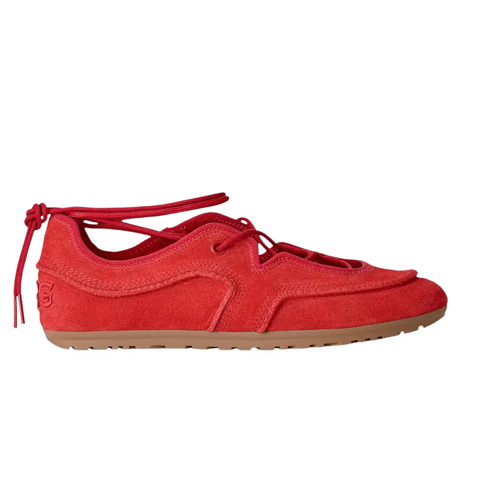 UGG Women's Quill Ballet Sneaker Red Pepper