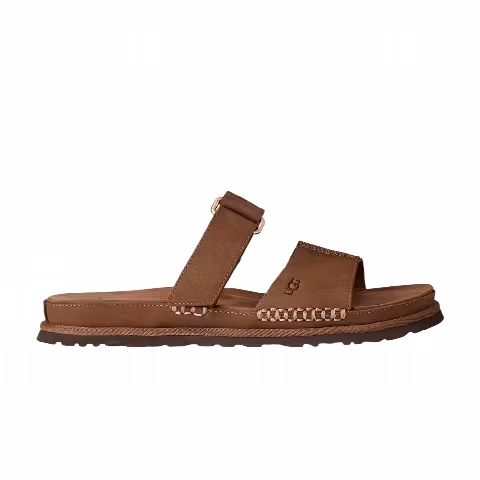 UGG Wmns GoldenGaze Slide 'Dark Chestnut'
