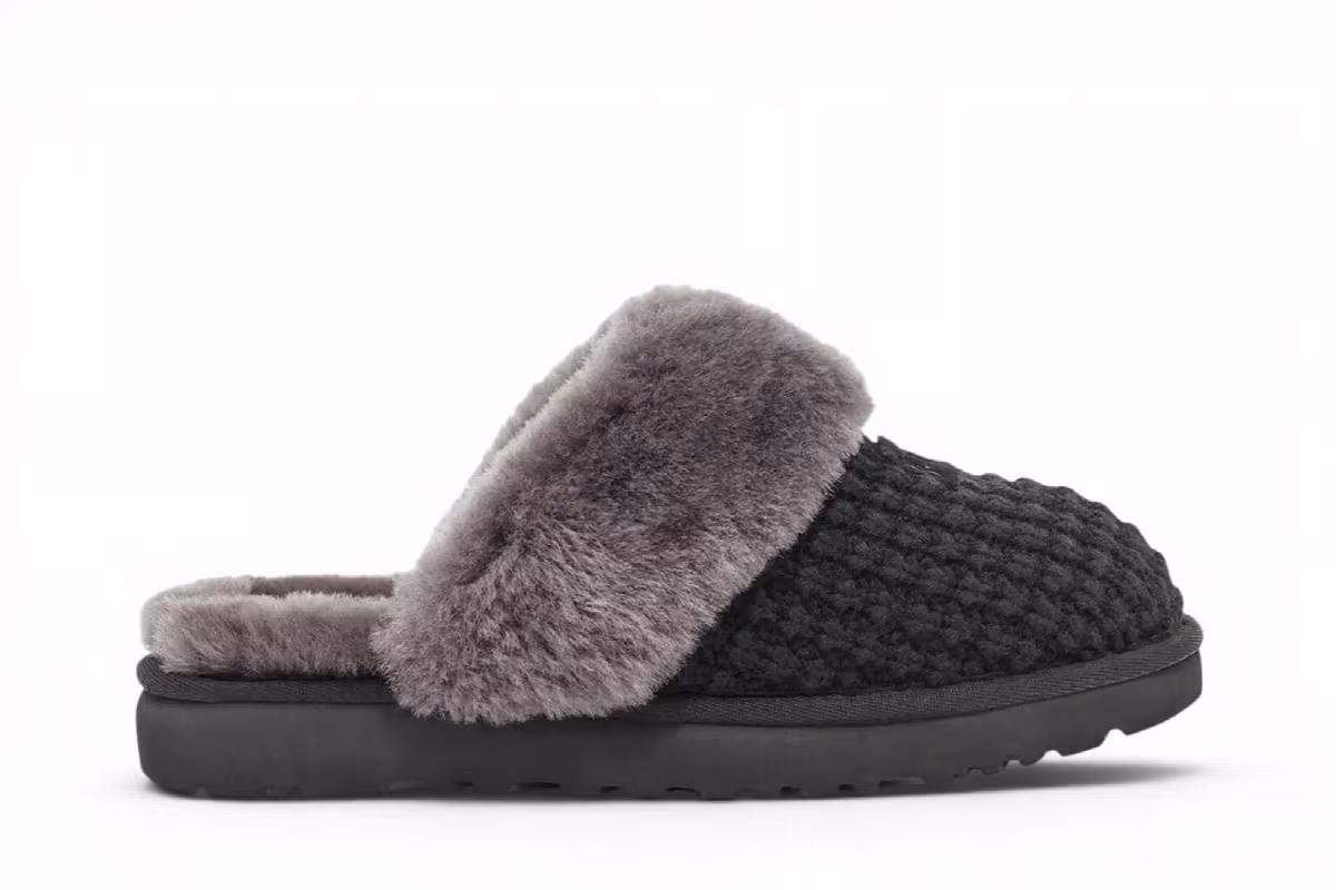 UGG Women's Cozy Slipper Black, view 2
