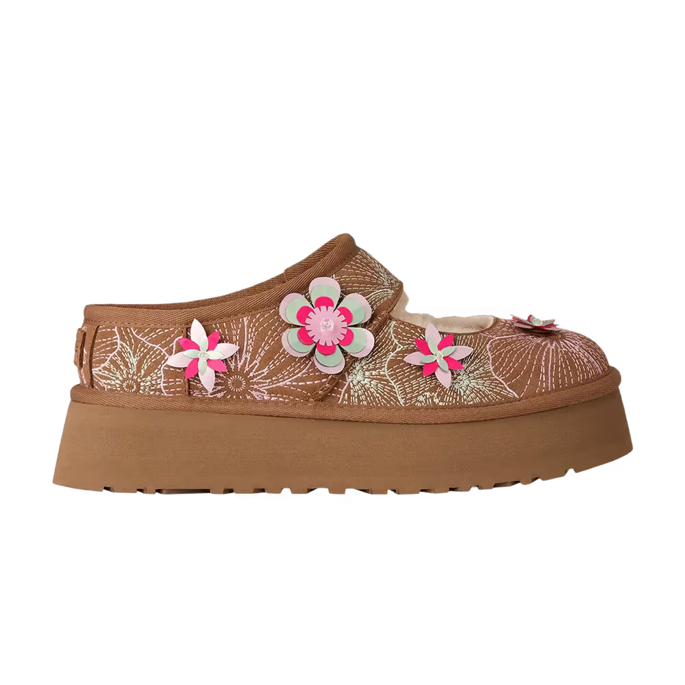 UGG Women's Bea Mary Jane Meadow Chestnut