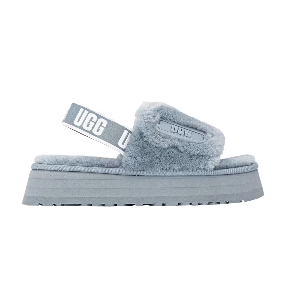 UGG Women's Disco Slide Sandal Ash Fog Grey