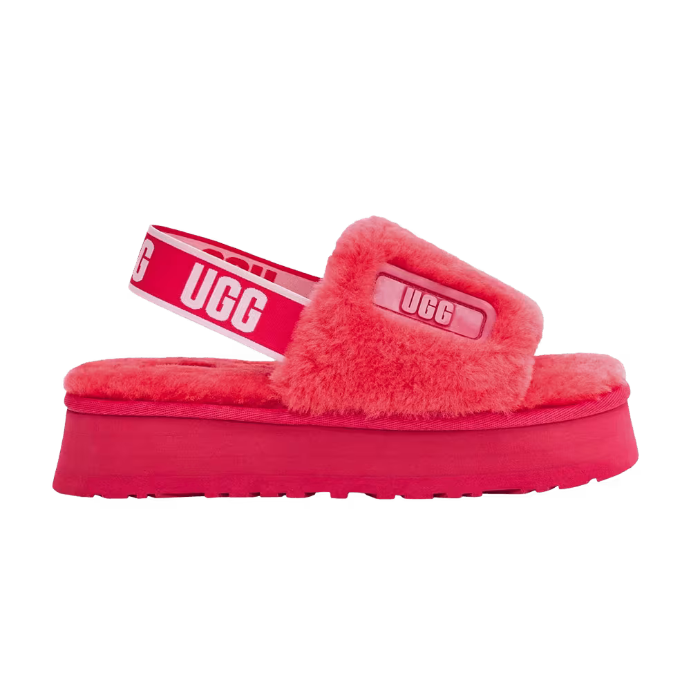UGG Women's Disco Slide Sandal Hibiscus Pink