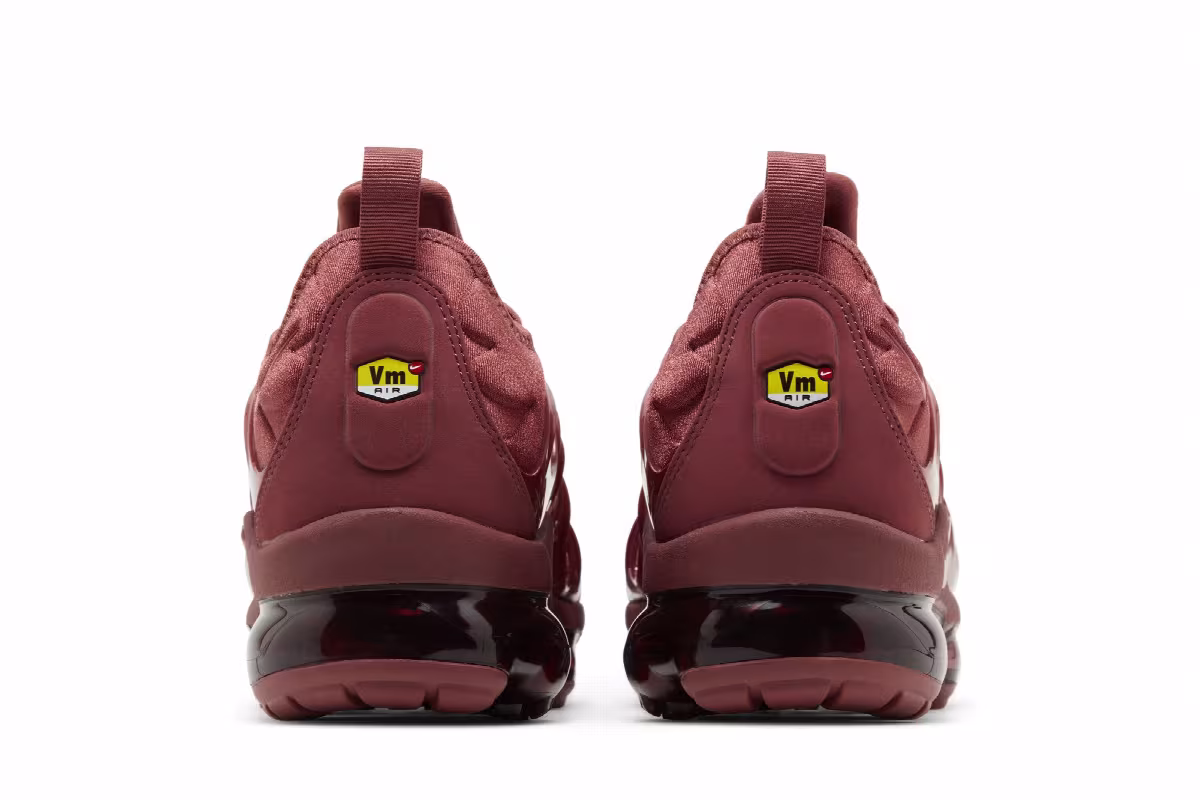Nike Women's Air VaporMax Plus Cedar Burgundy, view 7