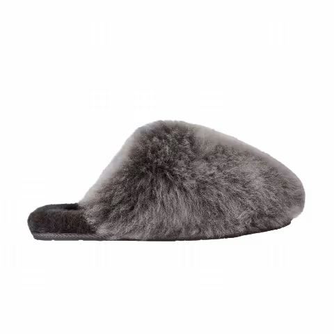 UGG Wmns Scuffette Chalet Slipper 'Charcoal'