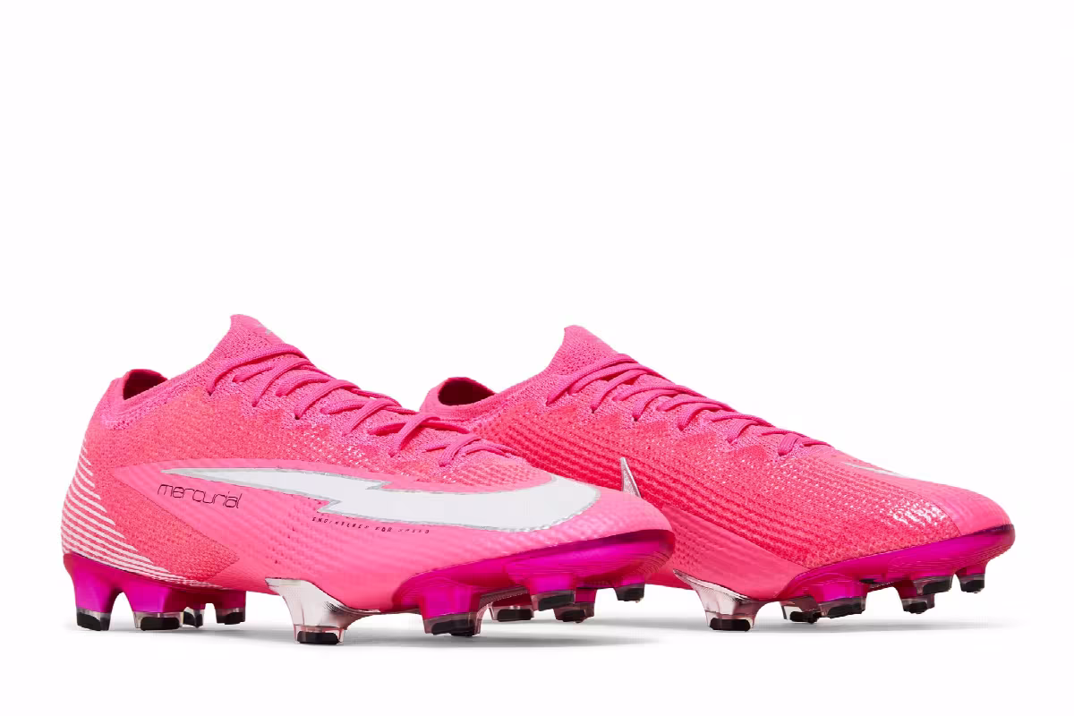 Kylian Mbappé x Nike Mercurial Vapor 13 Elite FG Pink Panther, view 9
