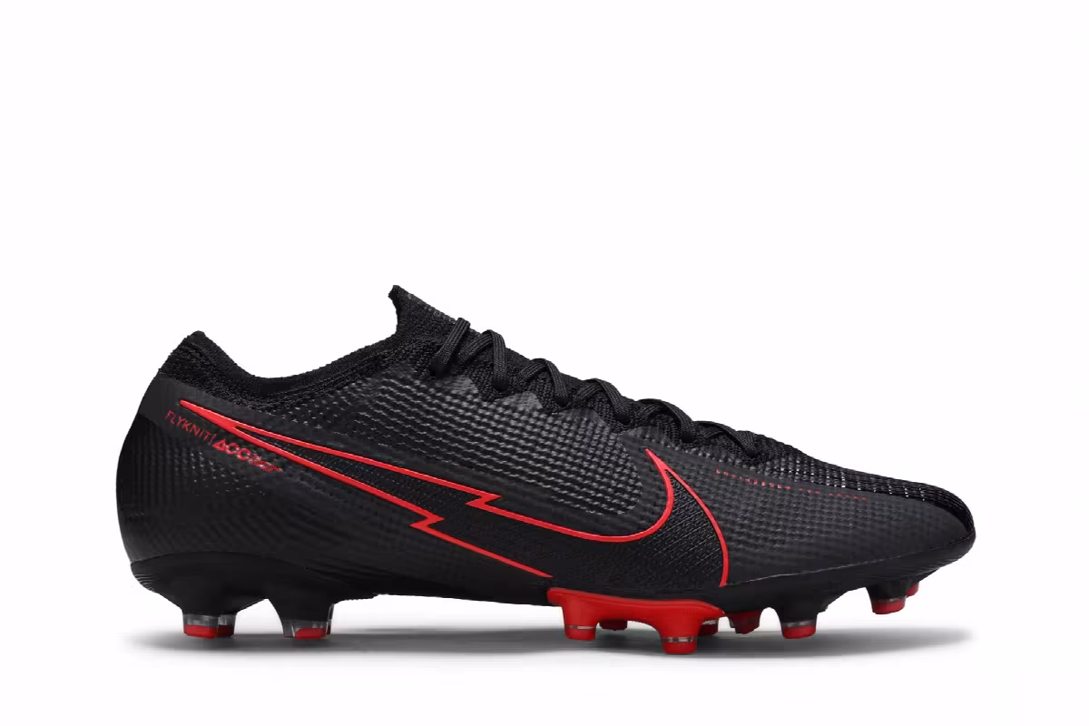 Nike Mercurial Vapor 13 Elite AG Pro Chile Red Pack - Black, view 2