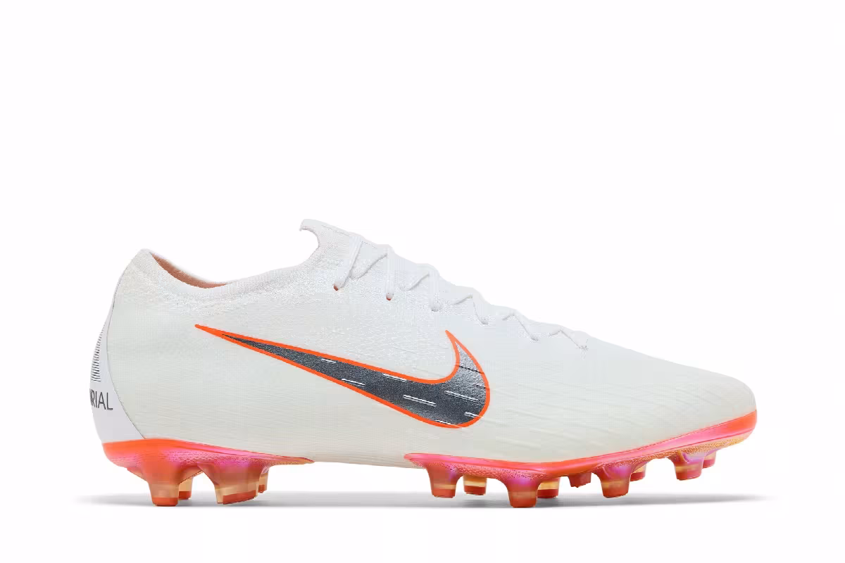 Nike Mercurial Vapor 12 Elite AG Pro White Total Orange, view 2