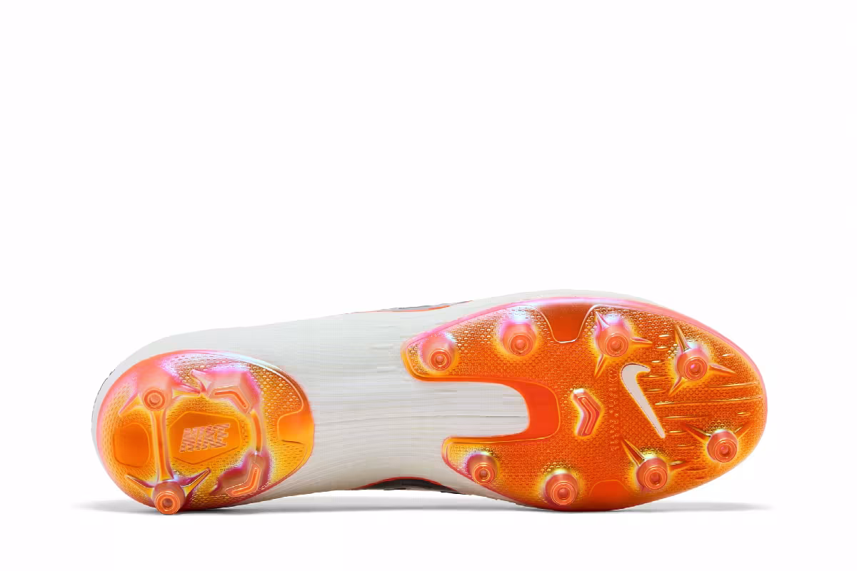 Nike Mercurial Vapor 12 Elite AG Pro White Total Orange, view 5