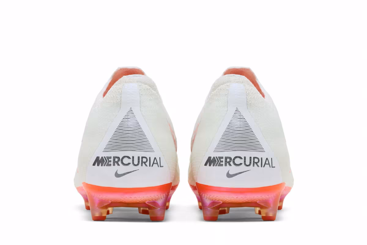 Nike Mercurial Vapor 12 Elite AG Pro White Total Orange, view 7