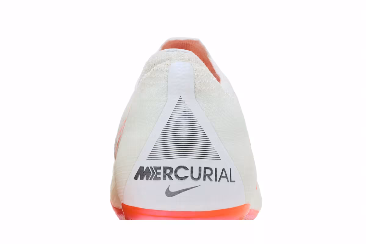 Nike Mercurial Vapor 12 Elite AG Pro White Total Orange, view 8