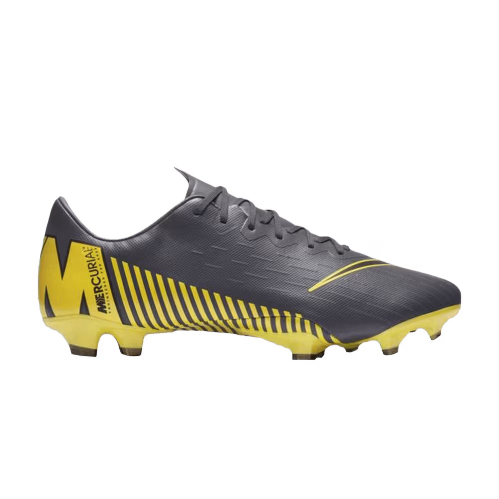 Nike Mercurial Vapor 12 Pro FG Dark Grey Yellow