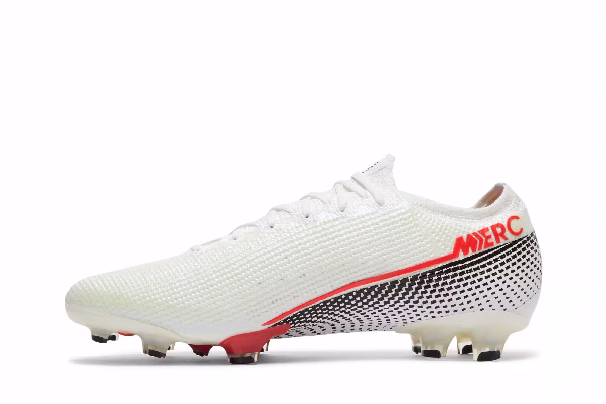 Nike Mercurial Vapor 13 Elite FG White Laser Crimson, view 4