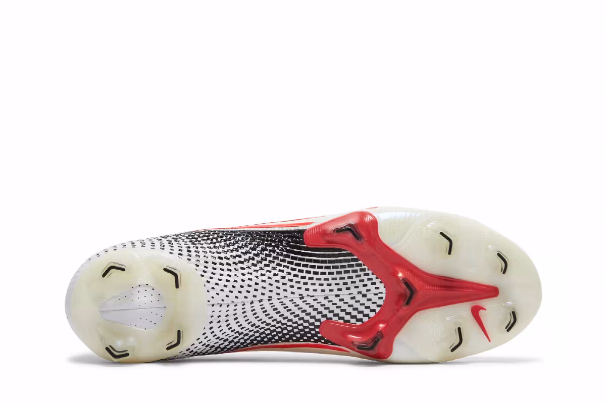 Nike Mercurial Vapor 13 Elite FG White Laser Crimson, view 5