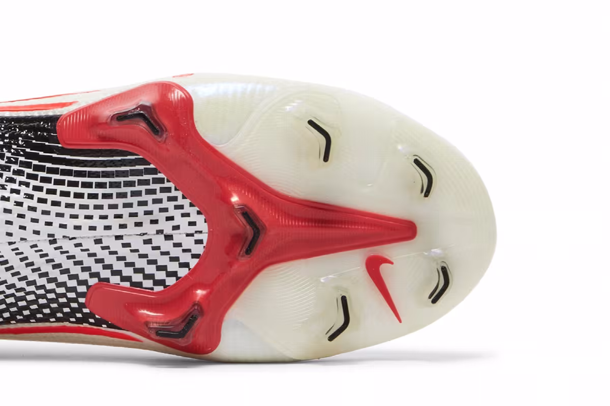 Nike Mercurial Vapor 13 Elite FG White Laser Crimson, view 6