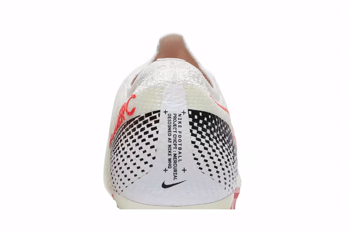 Nike Mercurial Vapor 13 Elite FG White Laser Crimson, view 8