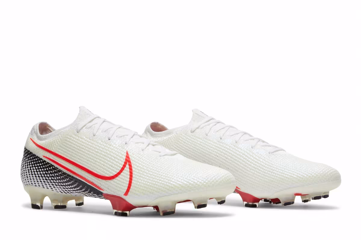 Nike Mercurial Vapor 13 Elite FG White Laser Crimson, view 9